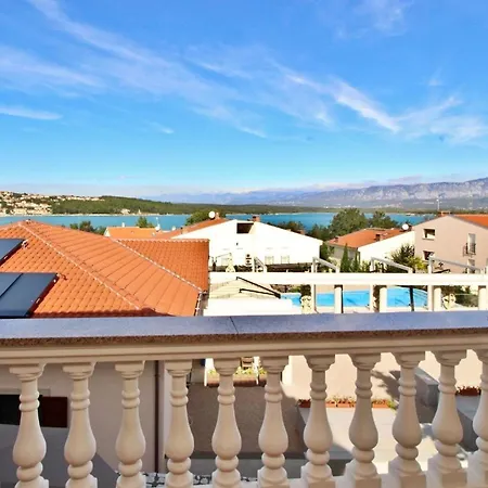 Ivanka-200m Vom Meer, Balkon, Meerblick Soline (Krk)
